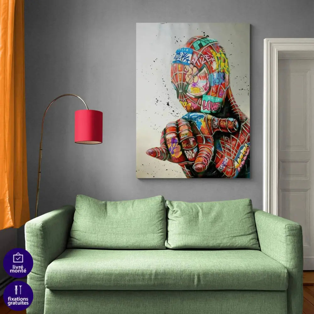 Tableau Marvel Spiderman Art - Montableaudeco