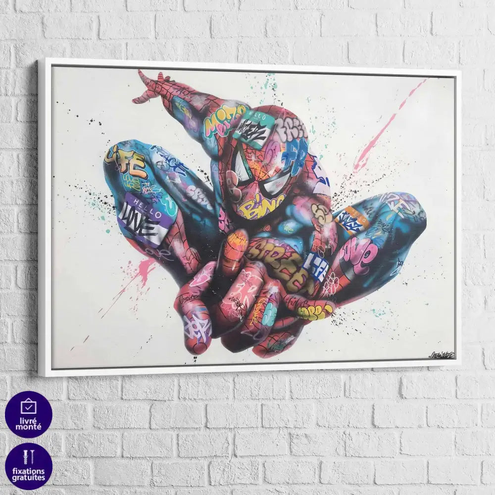 Tableau Marvel Spiderman Graf - Montableaudeco