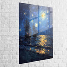 Tableau Mer Voiliers sous les étoiles - Montableaudeco