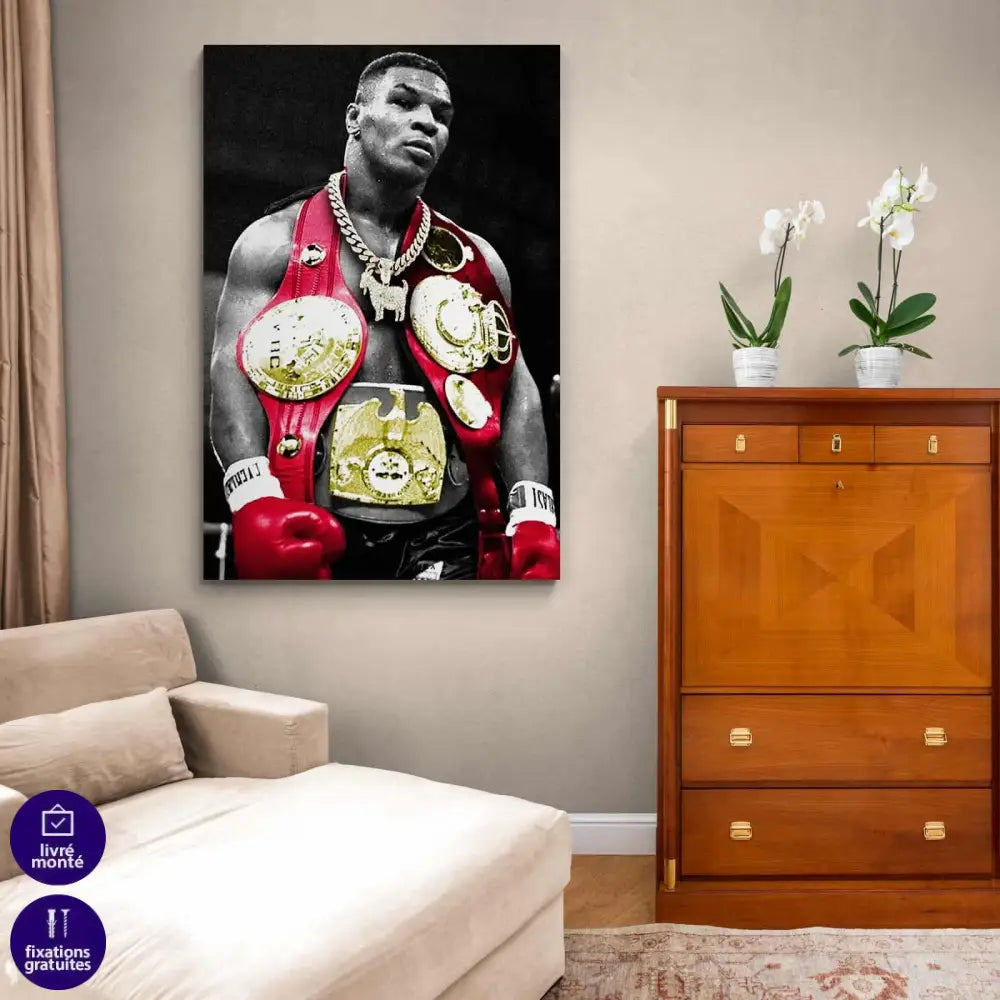 Tableau Mike Tyson Légendaire - Montableaudeco