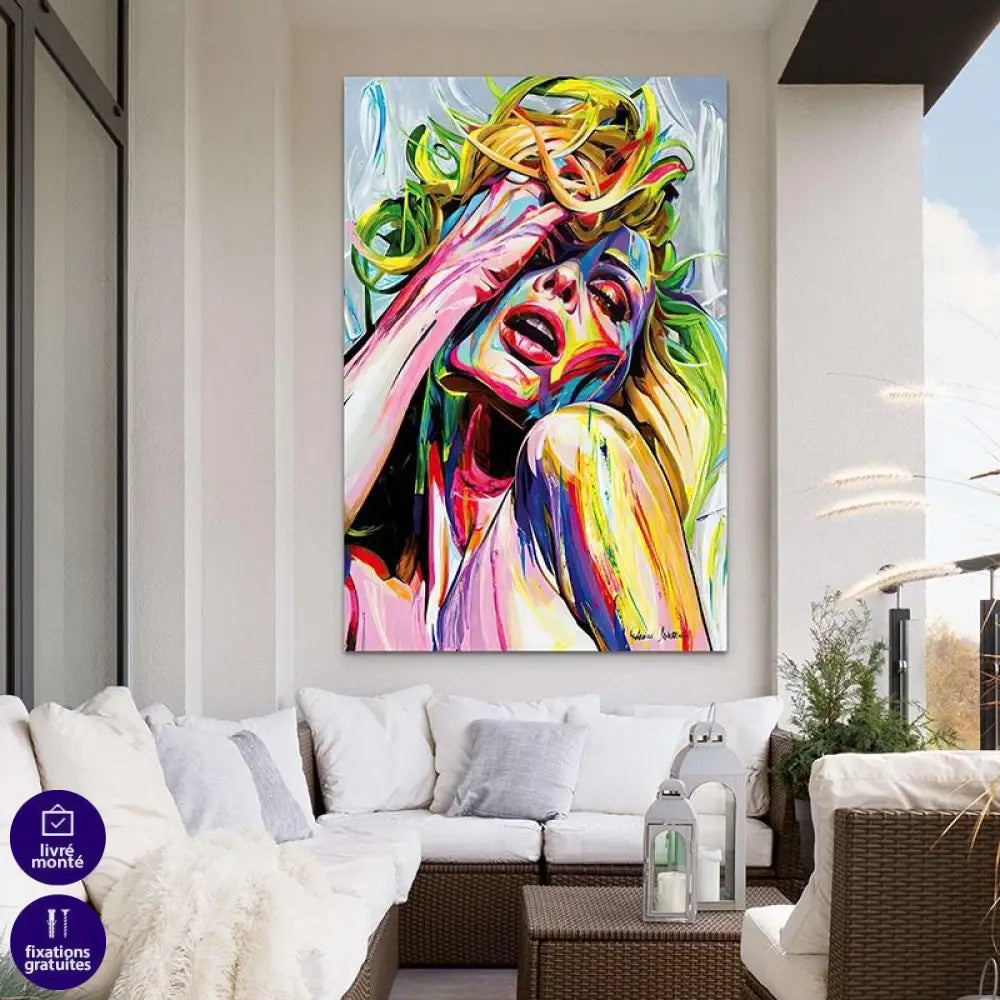 Tableau Moderne Femme Sensuelle - Montableaudeco