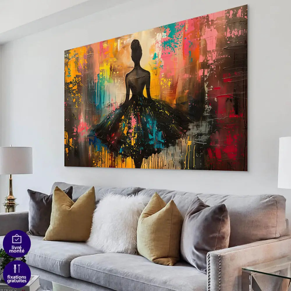 Tableau Moderne Gracieuse Abstraction Tableau moderne