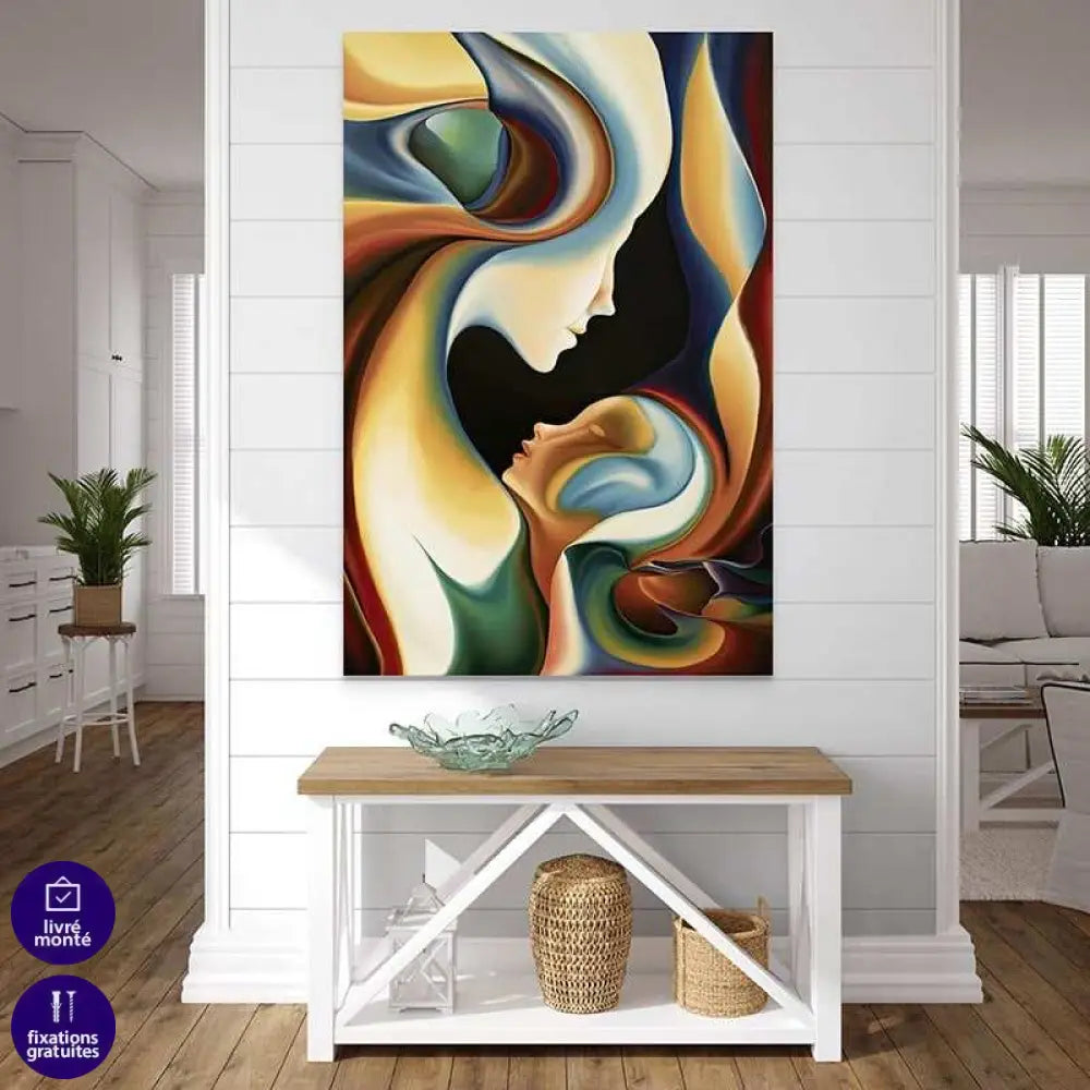 Tableau Moderne L’amour Eternel Tableau moderne