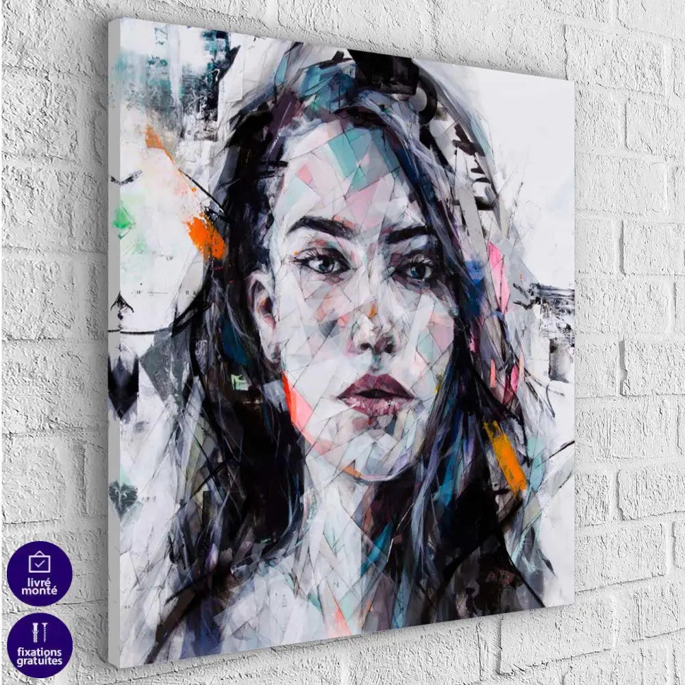 Tableau Moderne Portrait de Femme - Montableaudeco