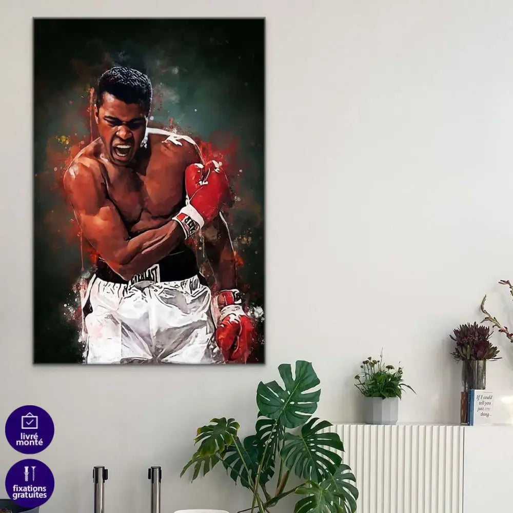Tableau Mohamed Ali Art - Montableaudeco