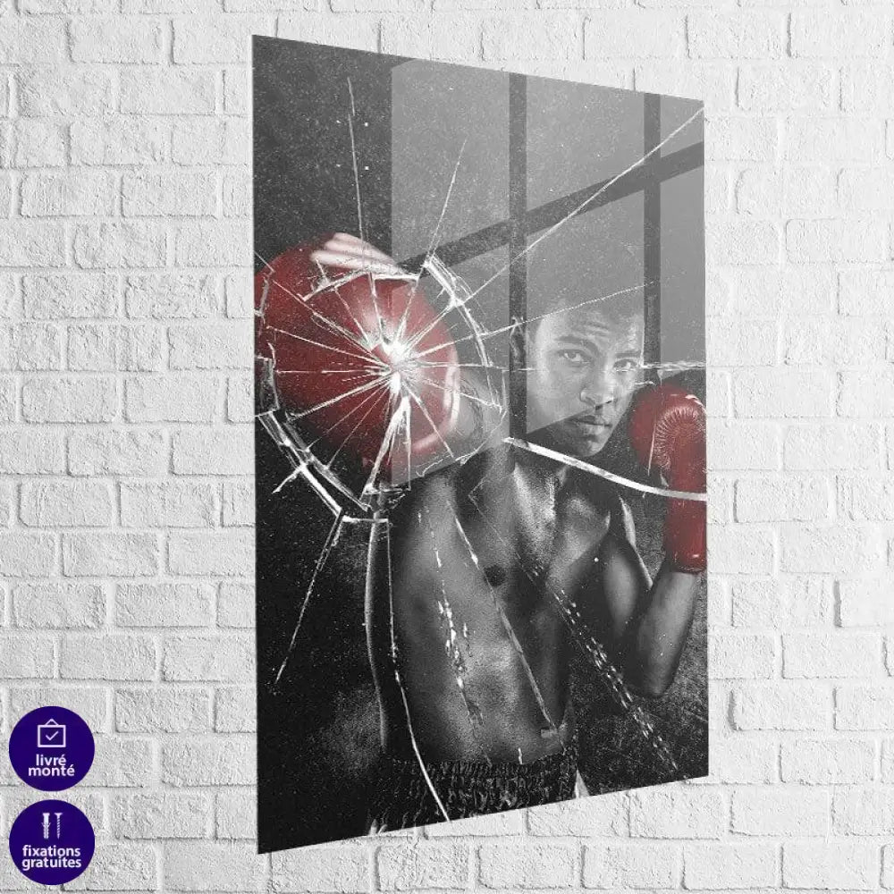 Tableau Mohamed Ali Broken - Montableaudeco