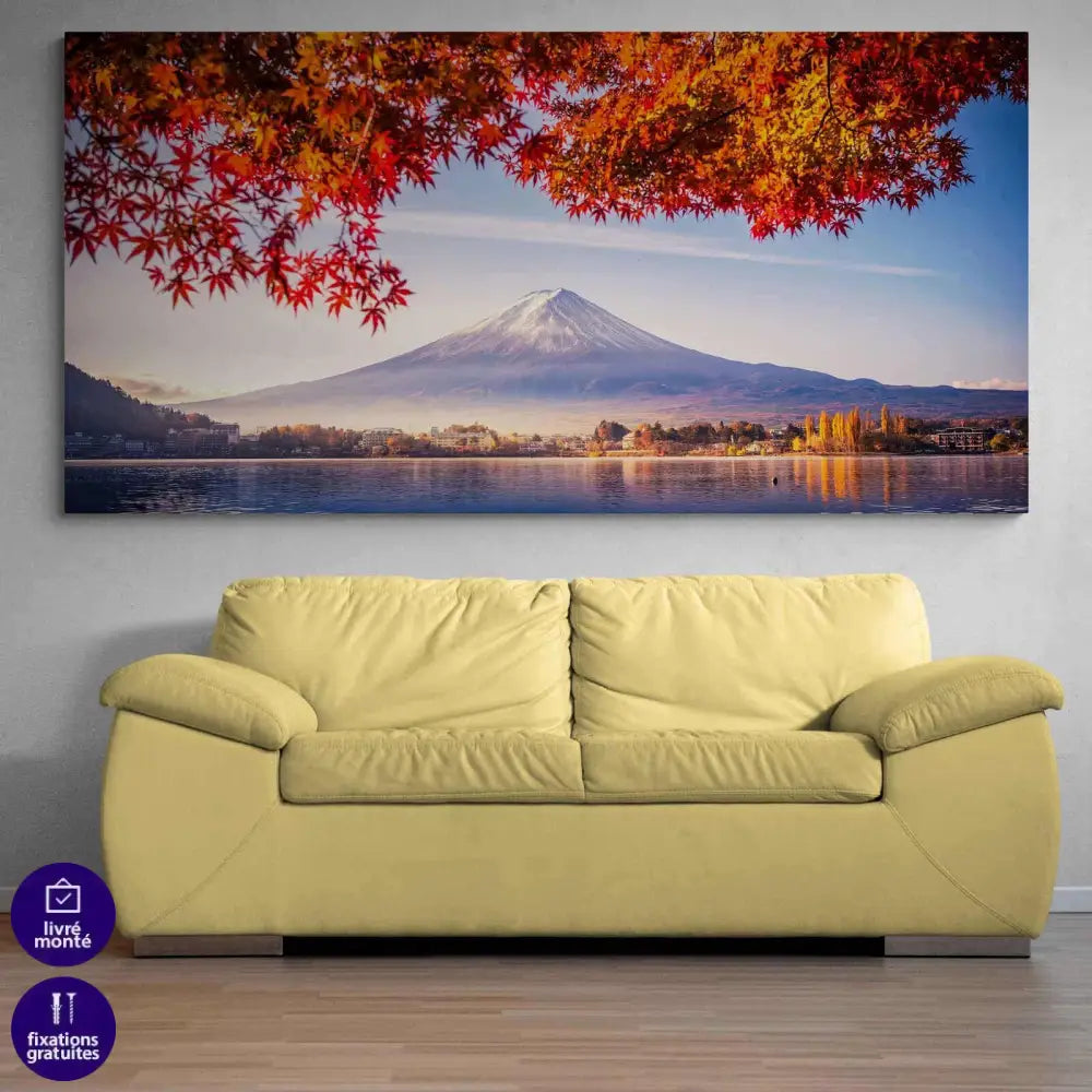 Tableau Montagne Le Printemps - Montableaudeco