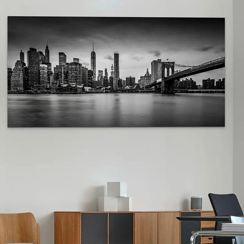 Tableau New York Noir et Blanc - Montableaudeco