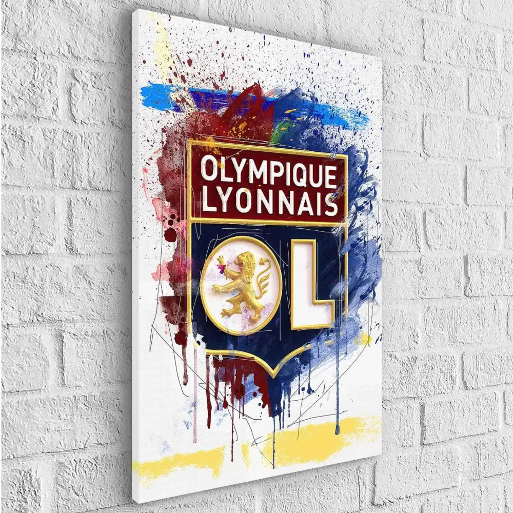 Tableau Olympique Lyonnais - Montableaudeco