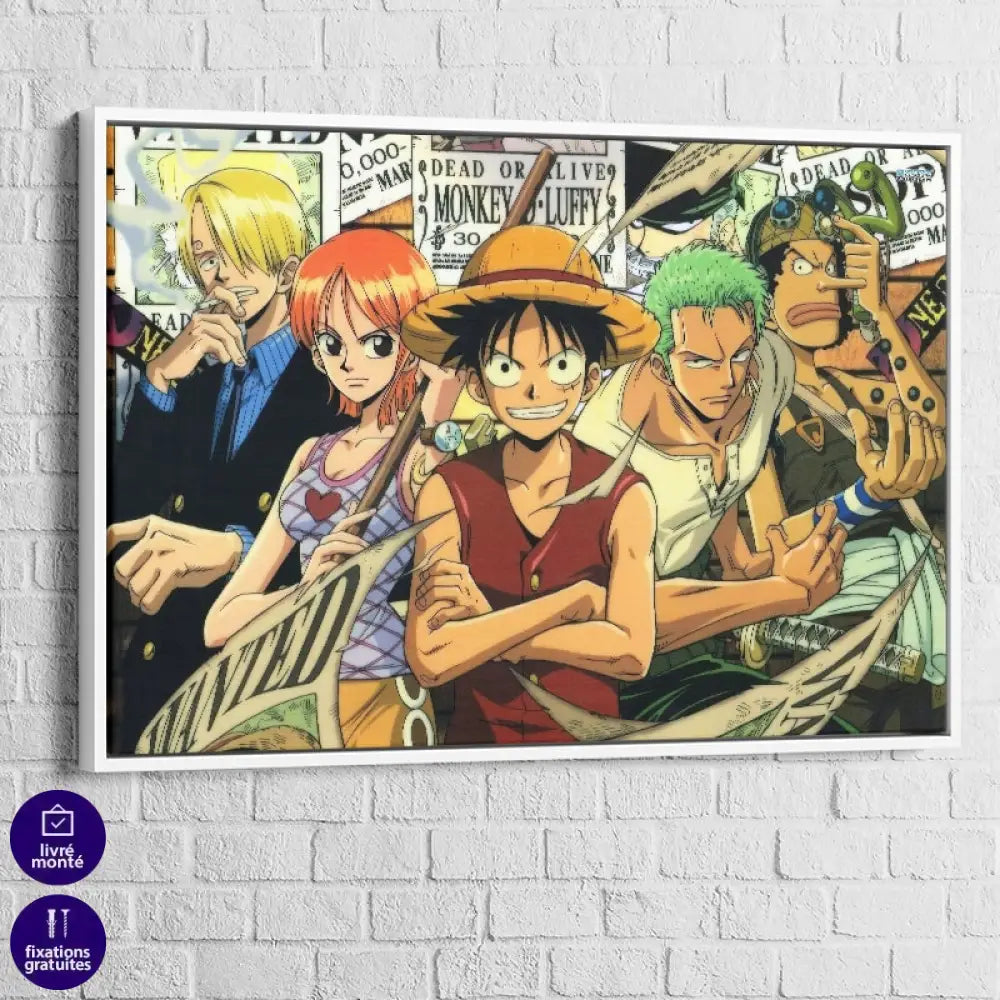 Tableau One Piece | Héros de la Grand Line D