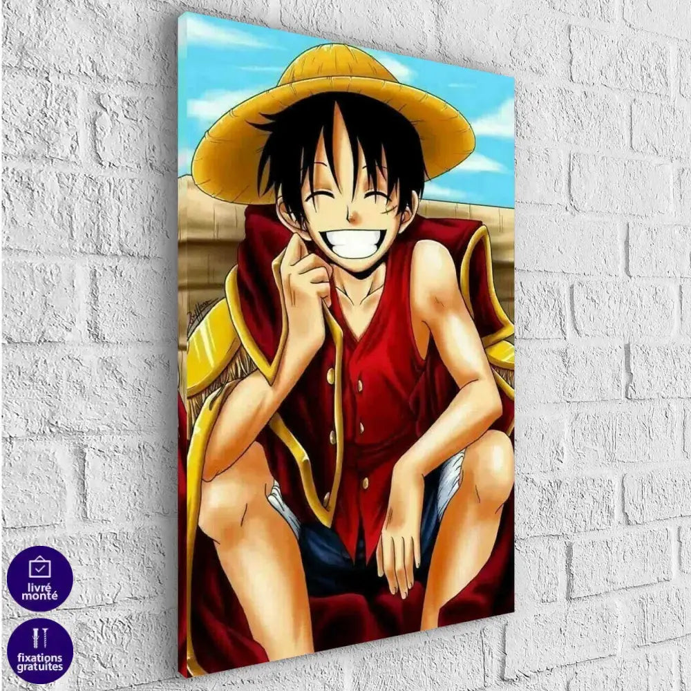 Tableau One Piece Le Sourire de Luffy - Montableaudeco
