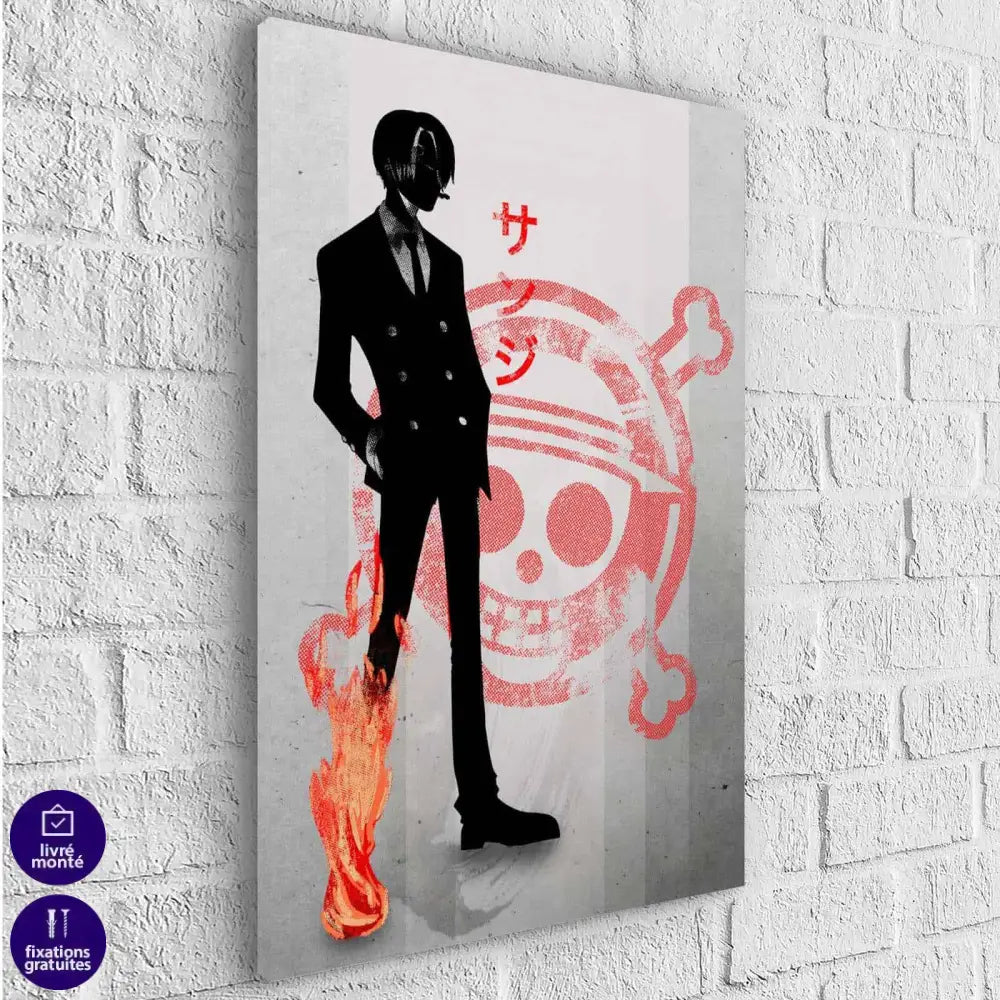 Tableau ONE PIECE Luffy Zoro Sanjî - Montableaudeco