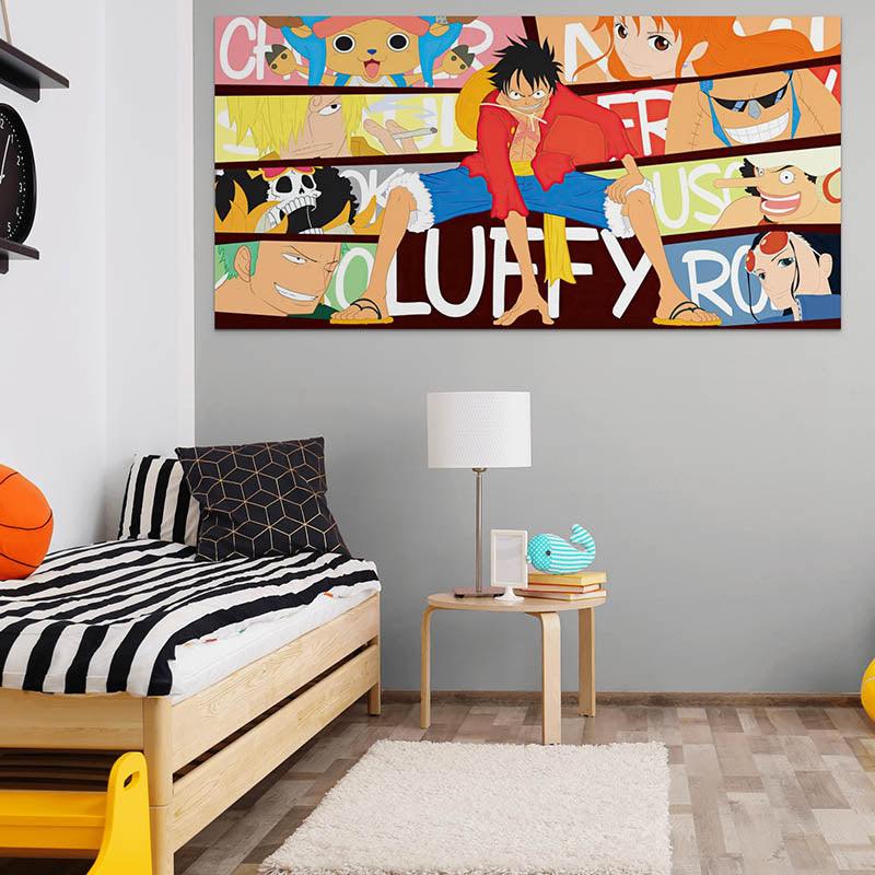 Tableau One Piece Mr Luffy - Montableaudeco