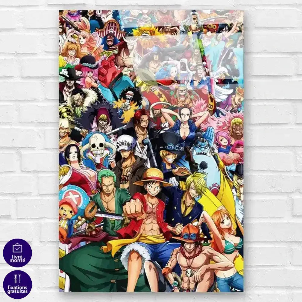 Tableau One Piece On est tous la ! - Montableaudeco