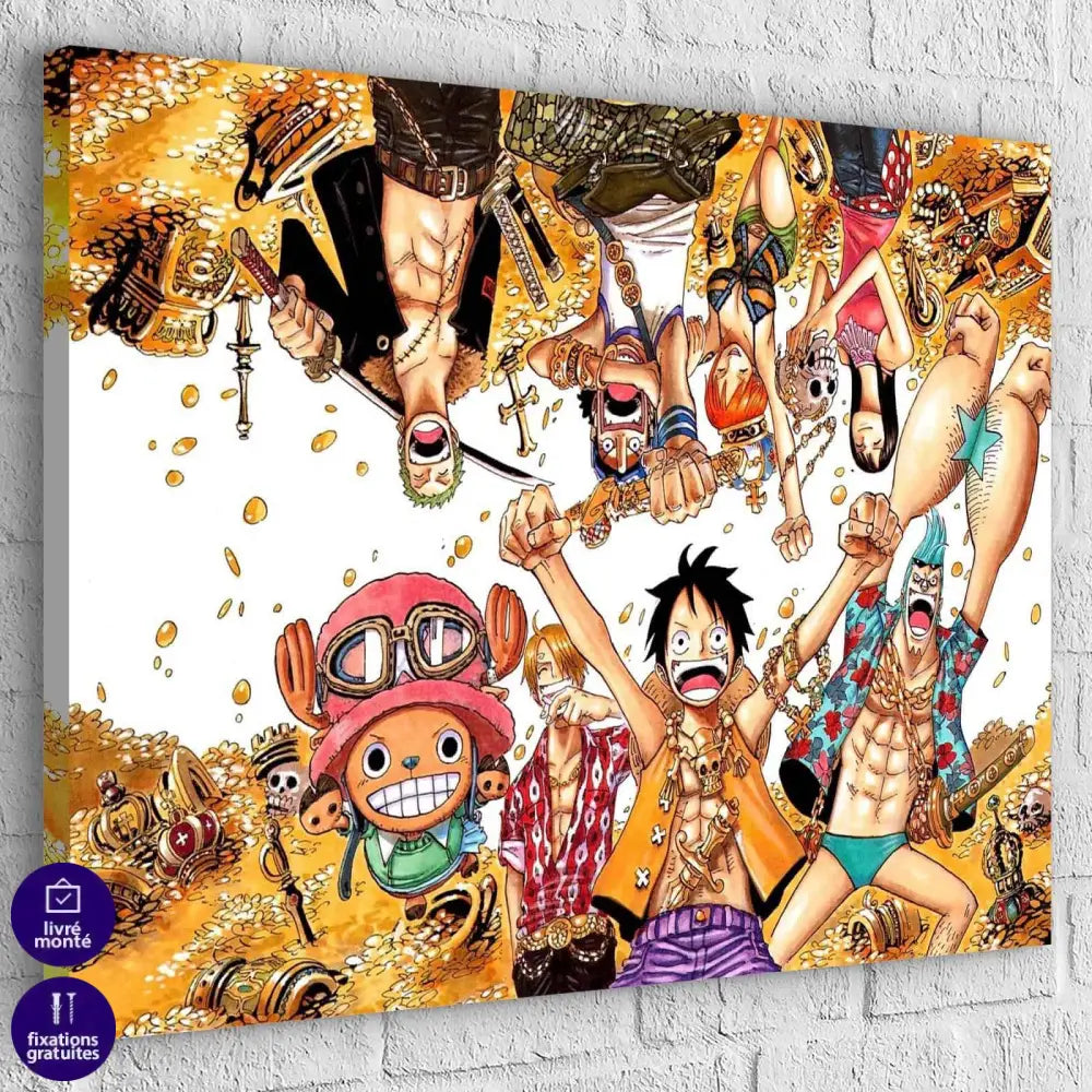 Tableau One Piece Recto Verso - Montableaudeco