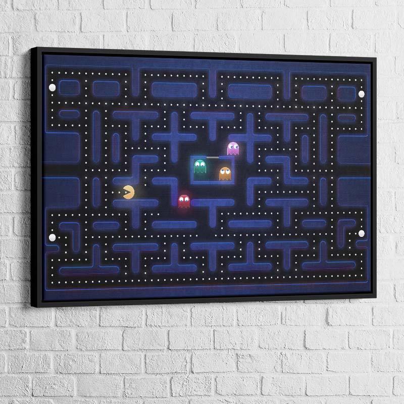 Tableau Pac Man - Montableaudeco