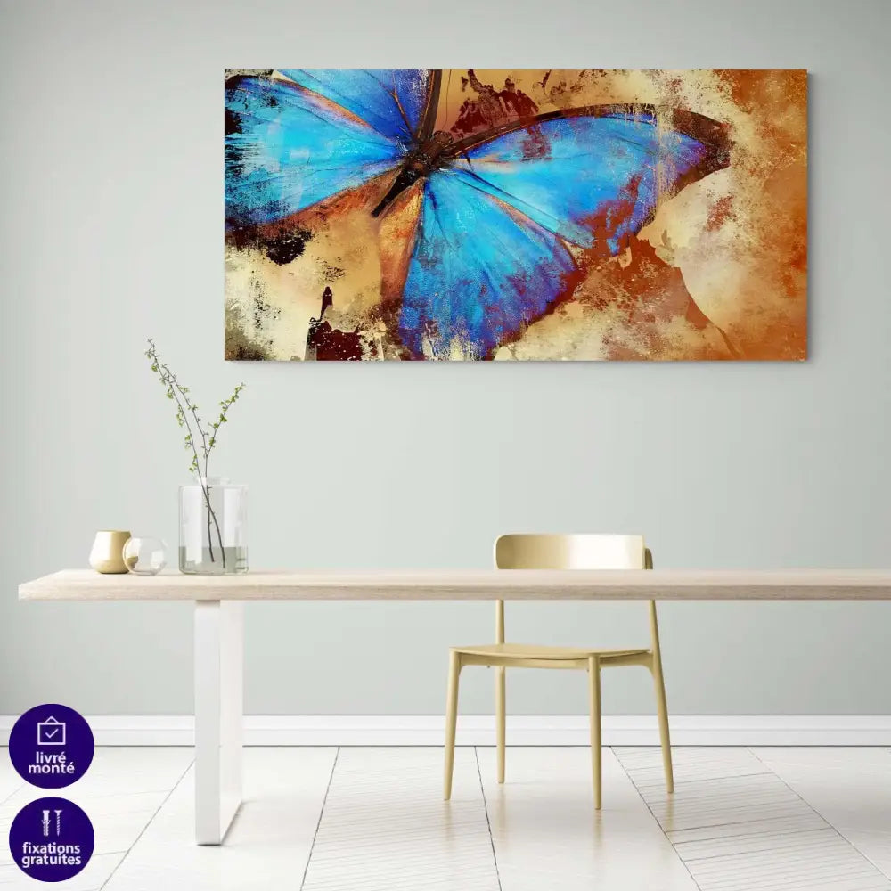 Tableau Papillon Grand Format - Montableaudeco