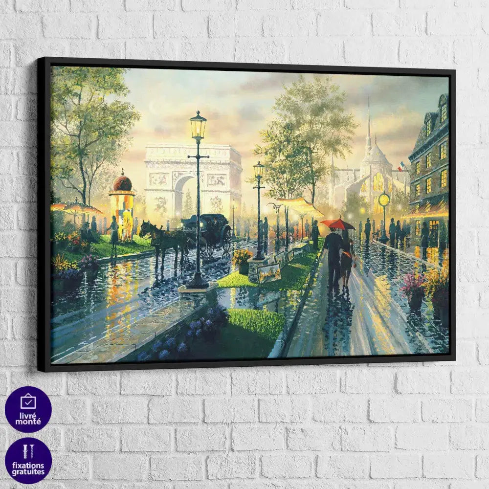 Tableau Paris La Promenade - Montableaudeco
