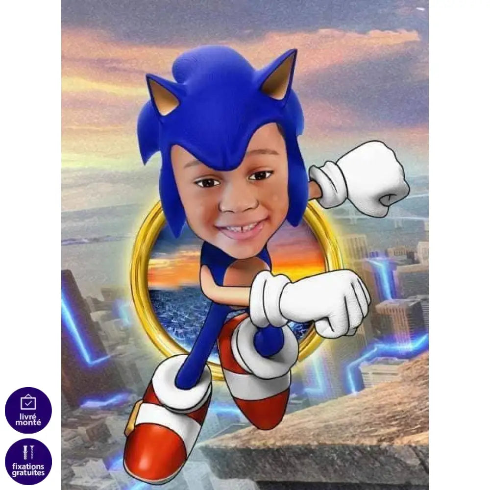 Tableau Personnalisé Enfant Gaming & Contes de Fées - Montableaudeco