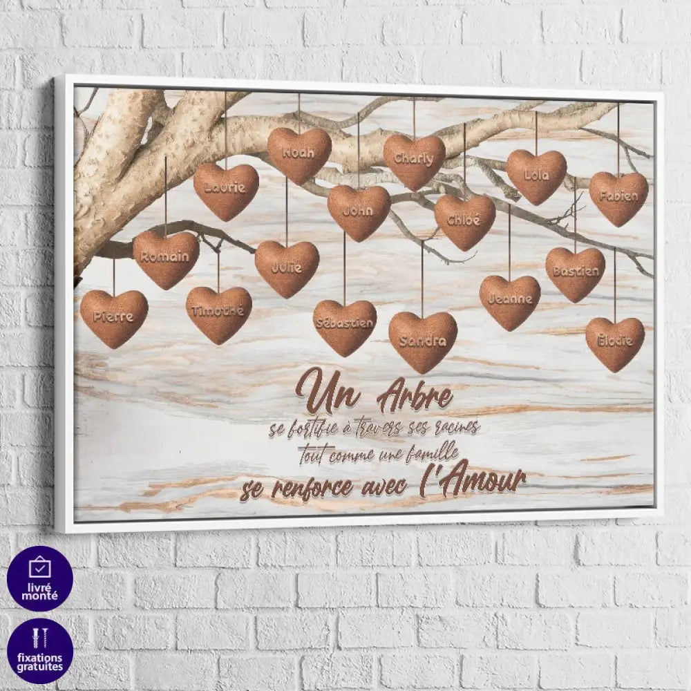 Tableau Personnalisé Famille | Profitez des Promos ! e