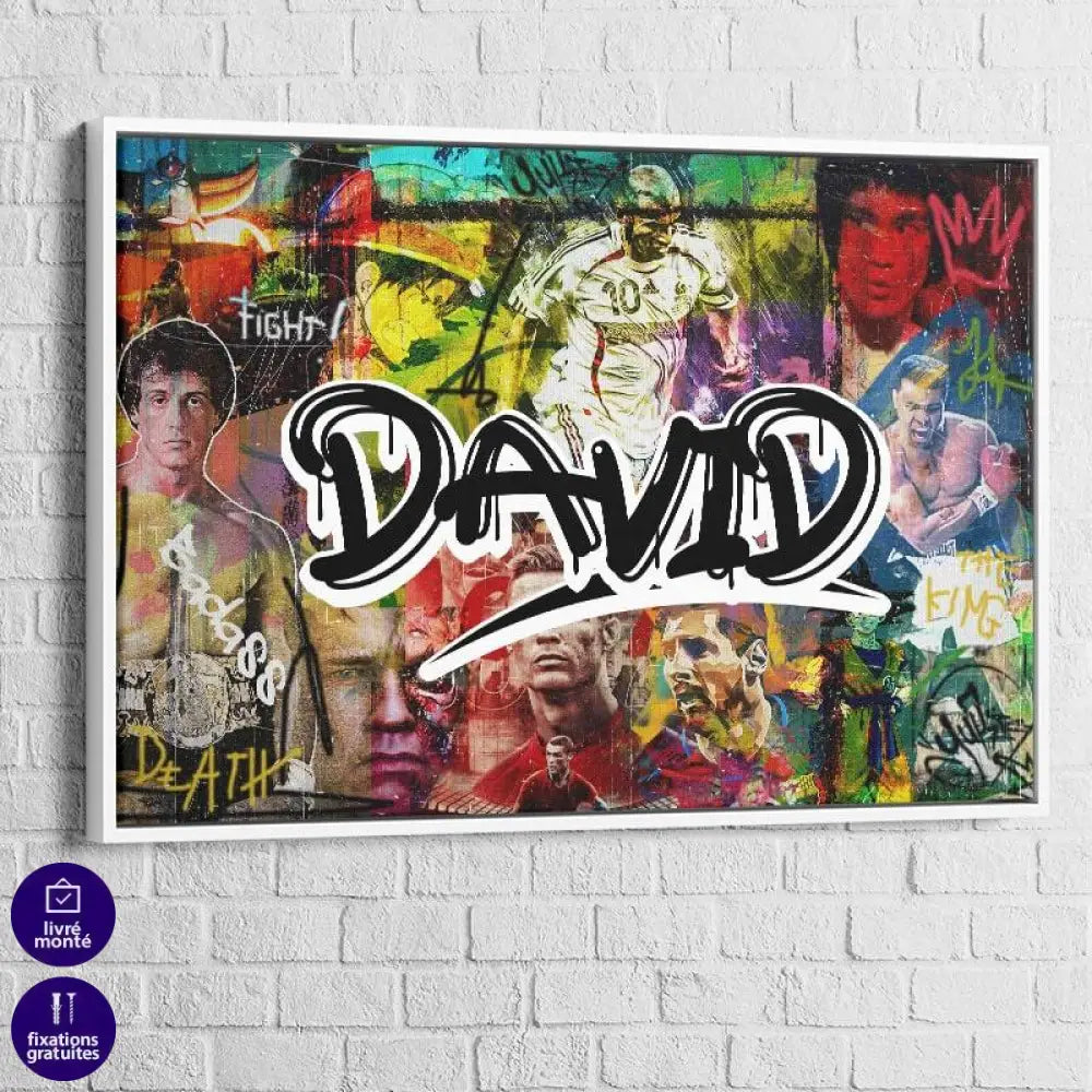 Tableau Personnalisé Prénoms Fille ou Garçon - Montableaudeco