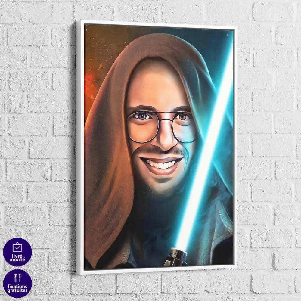 Tableau Personnalisé Star Wars Jedi - Montableaudeco