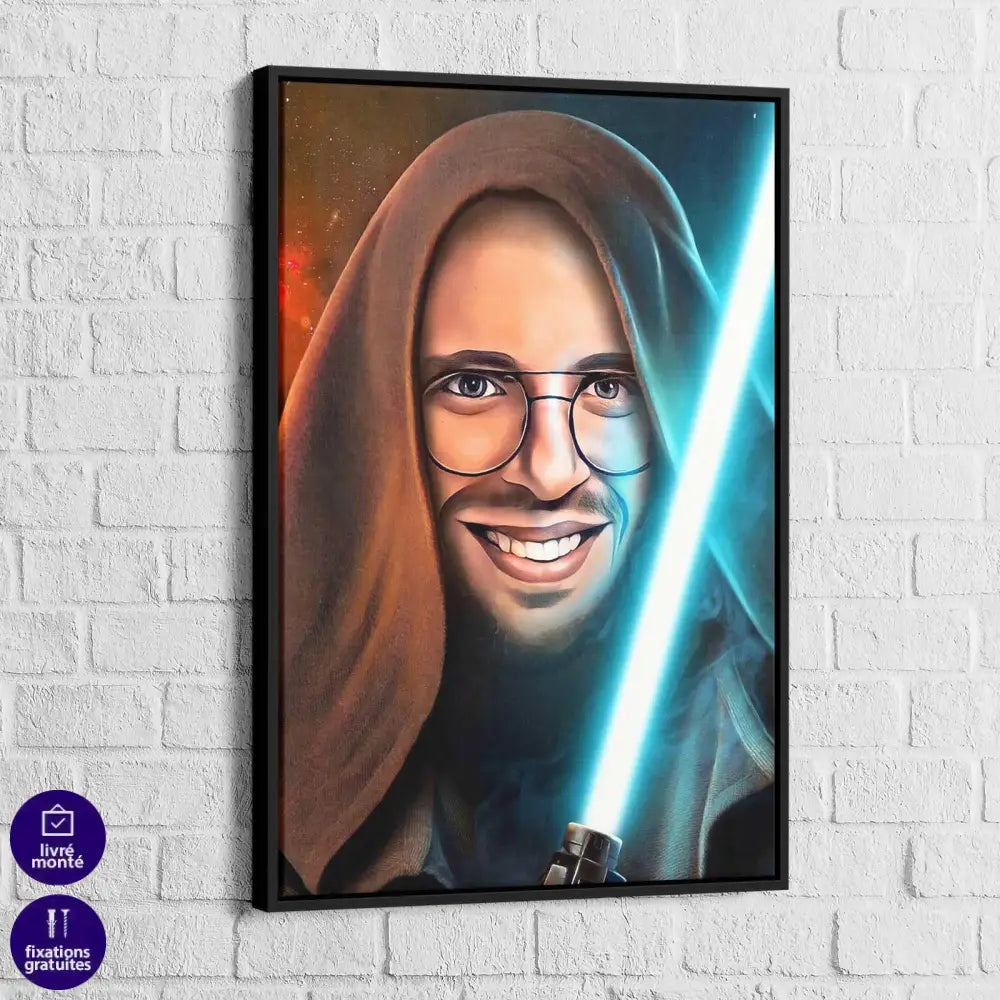 Tableau Personnalisé Star Wars Jedi - Montableaudeco