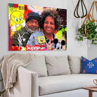 Tableau Personnalisé Street Art Pop Toile Imprimée