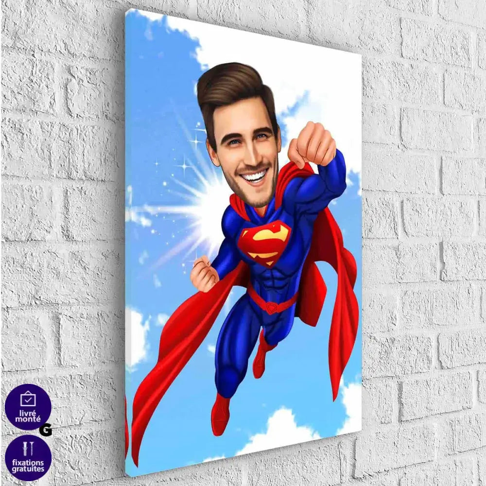 Tableau Personnalisé Super Héros g