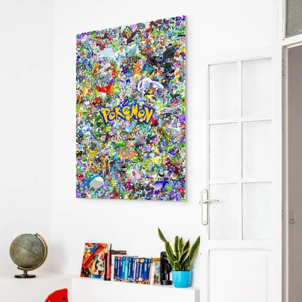 Tableau Pokémon Attrapez les tous Tableau Dragon Ball