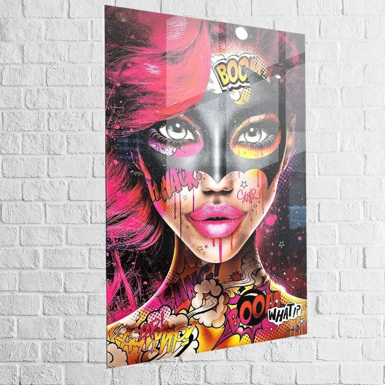 Tableau Pop Art Wonder Pop plexi