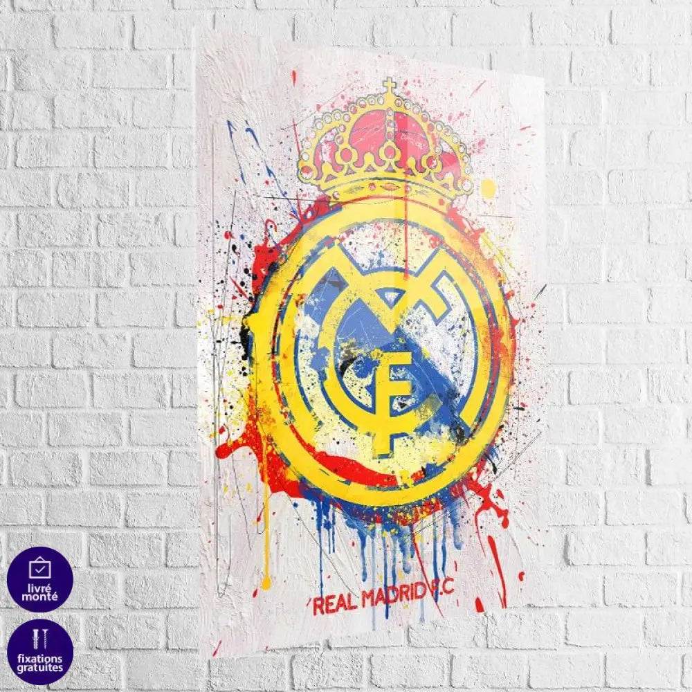 Tableau Real Madrid Graffiti - Montableaudeco