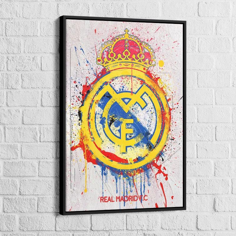 Tableau Real Madrid Graffiti - Montableaudeco