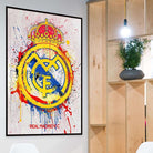 Tableau Real Madrid Graffiti - Montableaudeco