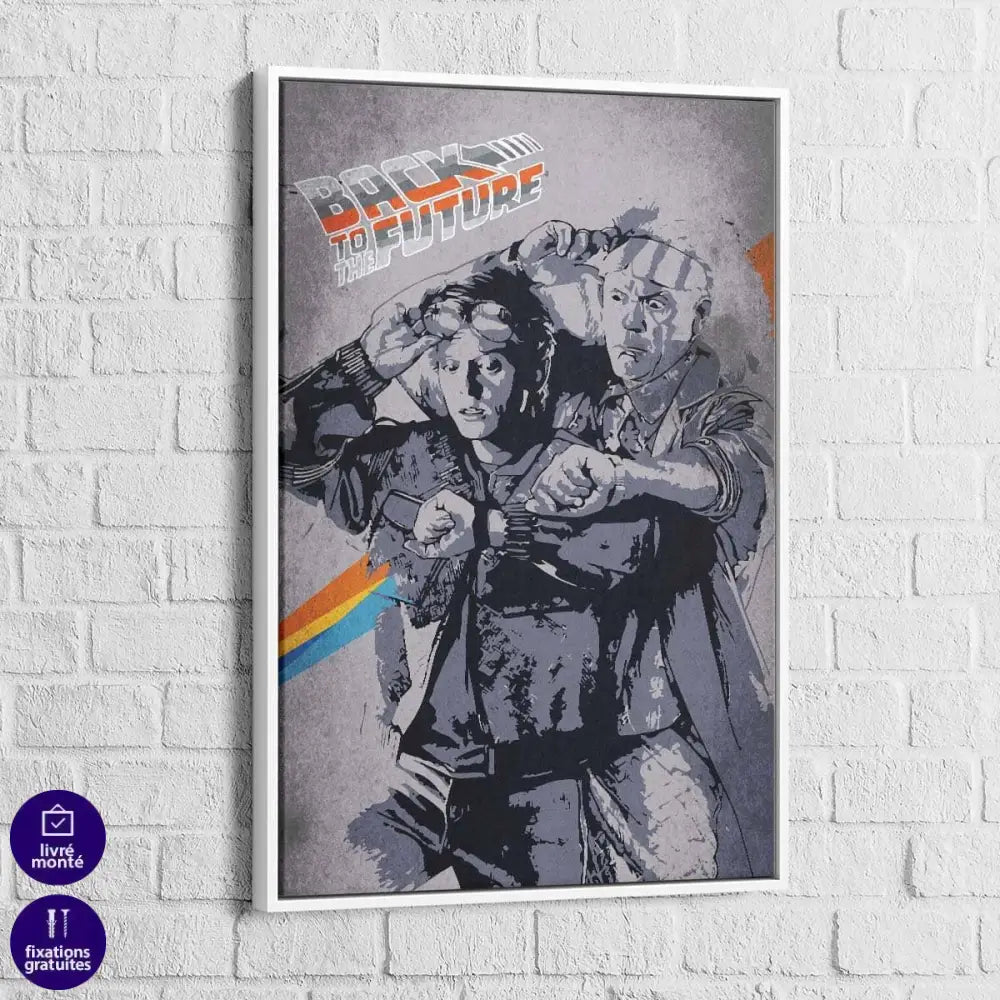 Tableau Retour vers le Futur - Montableaudeco