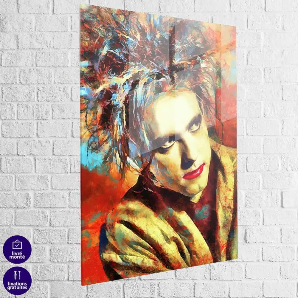 Tableau Robert Smith Mélancolie Éternelle 40x60cm / Plexiglas Tableau Éléphant