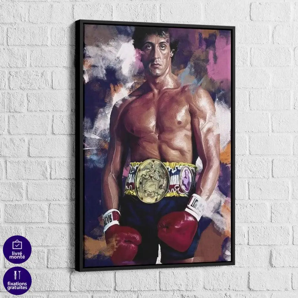 Tableau Rocky The Movie - Montableaudeco