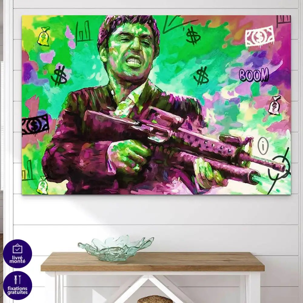 Tableau Cinéma | Scarface | Profitez de L'Offre de Bienvenue -20%