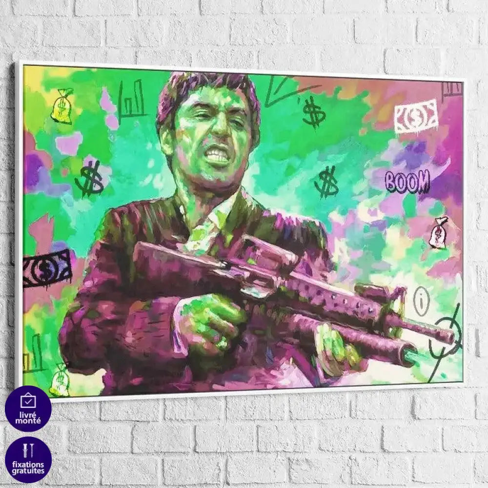 Tableau Cinéma | Scarface | Profitez de L'Offre de Bienvenue -20%