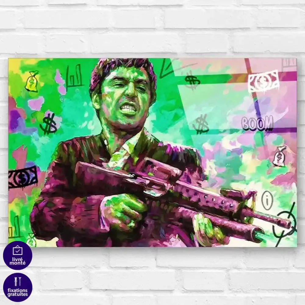 Tableau Cinéma | Scarface | Profitez de L'Offre de Bienvenue -20%