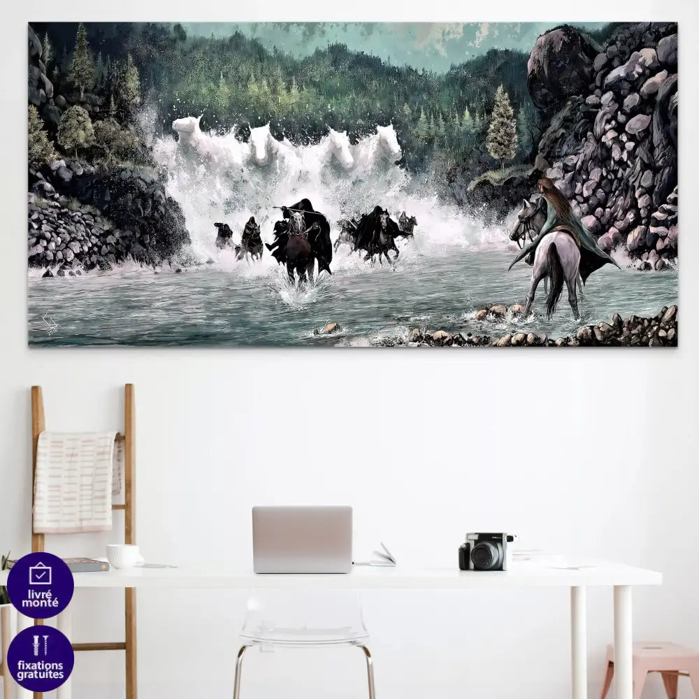 Tableau Seigneur des Anneaux Arwen - Montableaudeco