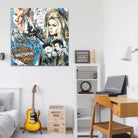 Tableau Serge Gainsbourg Bardot - Montableaudeco