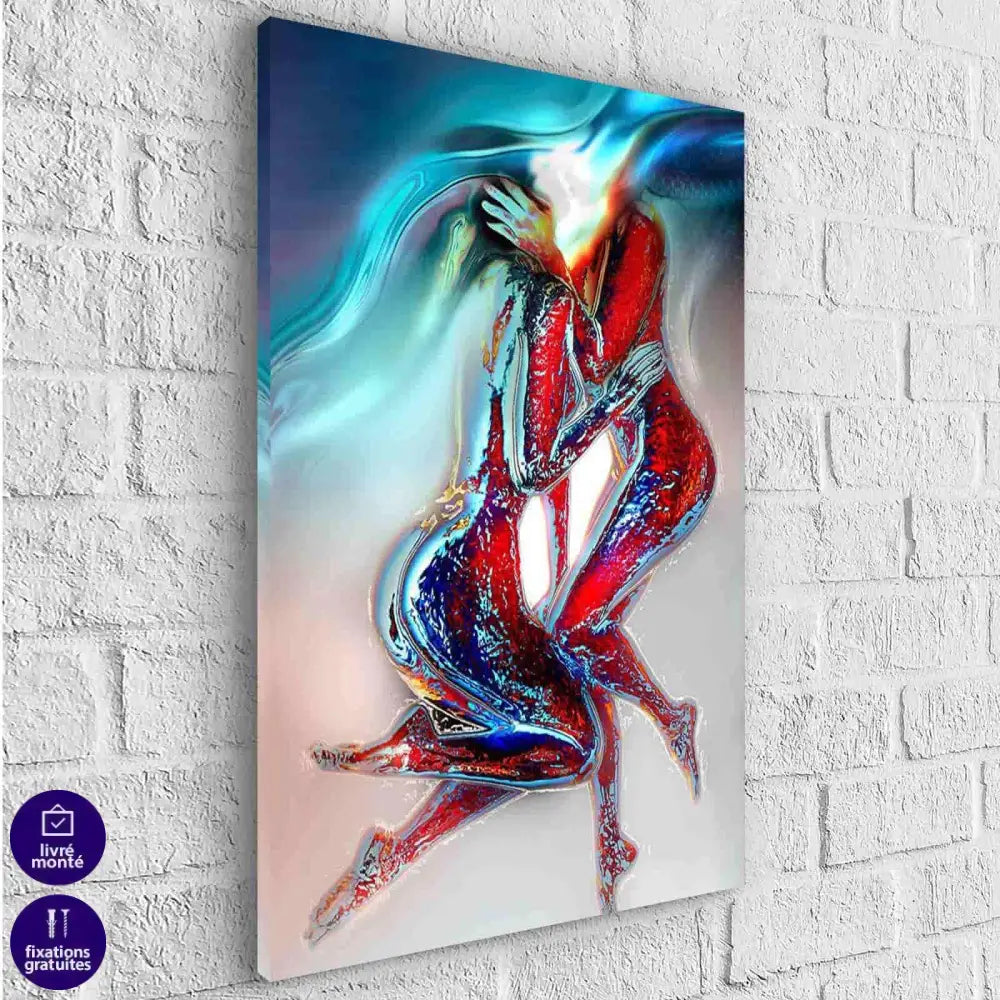 Tableau Sexy Amour sur la plage - Montableaudeco