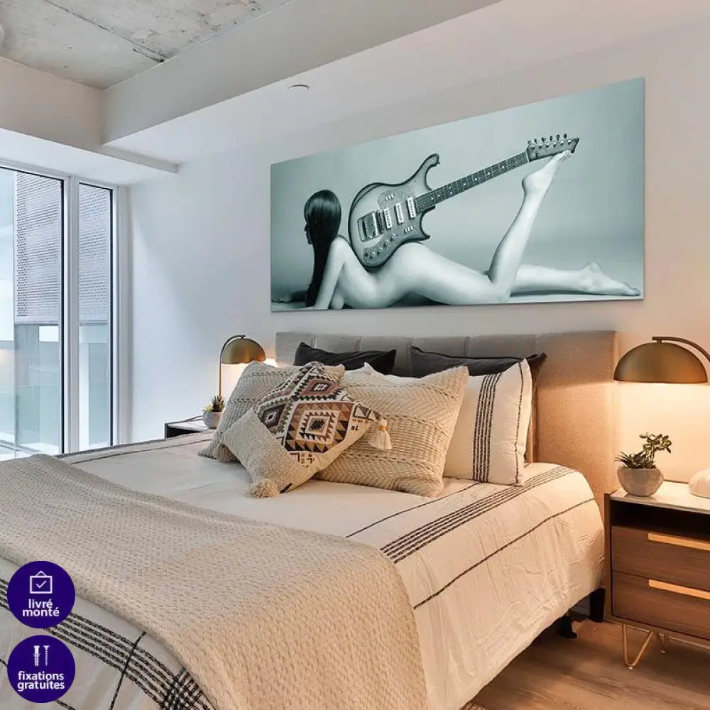 Tableau Sexy Guitare - Montableaudeco