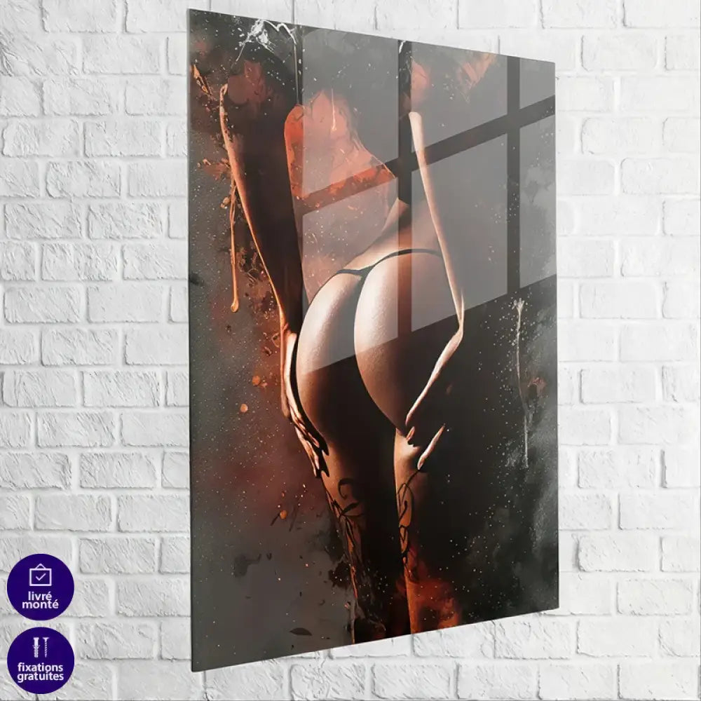 Tableau déco Instinct Sensuel, idéal pour une ambiance intime et chic