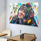 Tableau Singe Monkey Beauty - Montableaudeco