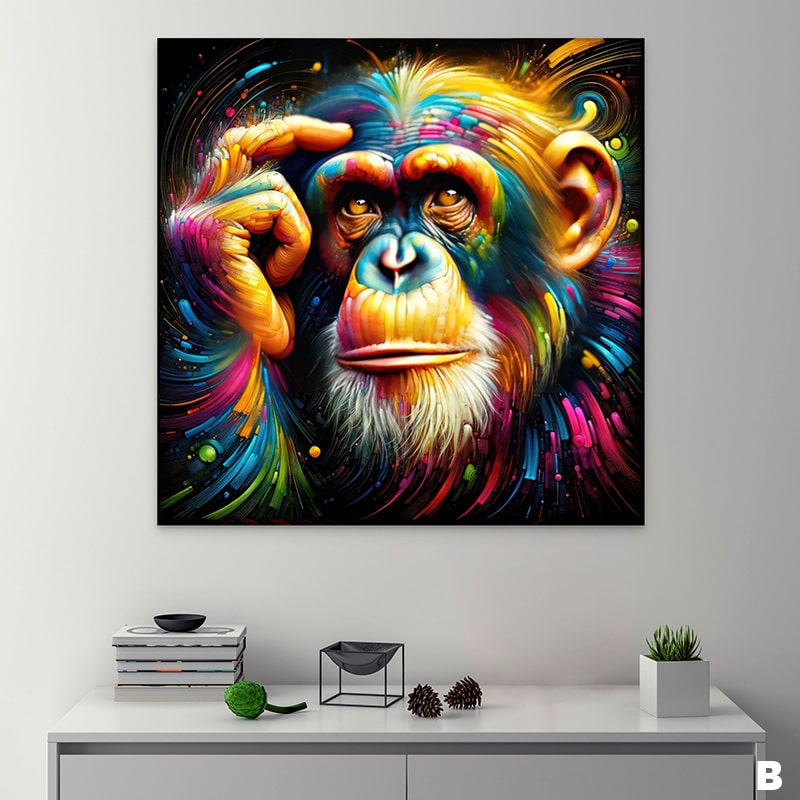 Tableau Singe | Les Promos -25% C