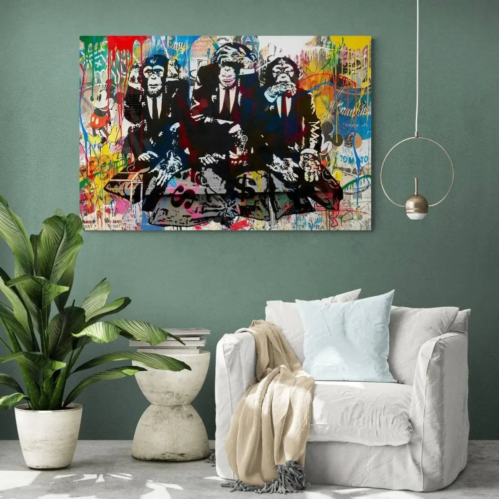 Tableau Singe Pulp - Montableaudeco