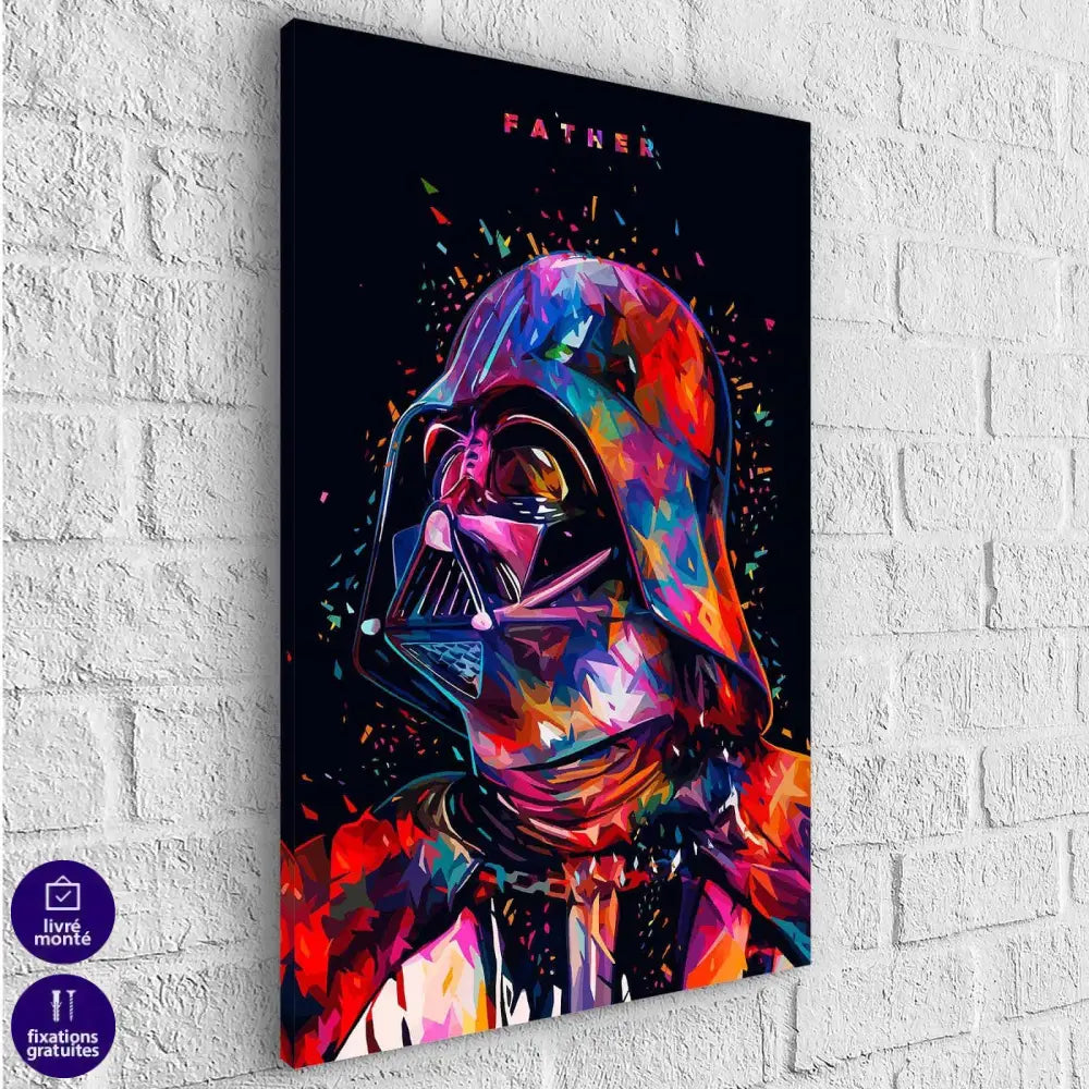 Tableau Star Wars Dark Vador Father - Montableaudeco