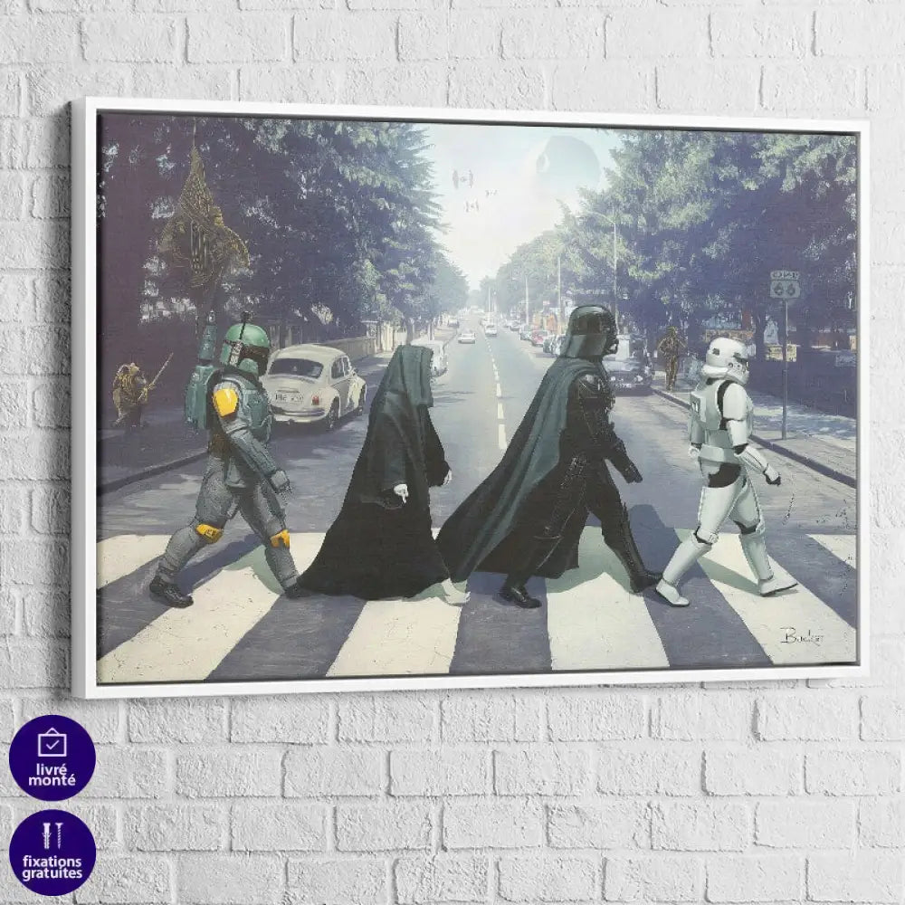 Tableau Star Wars en Mode Beatles e